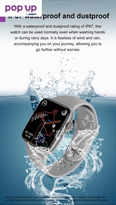 Смарт часовник DT9, Спортна Smart series, гривна iWatch 9 серия