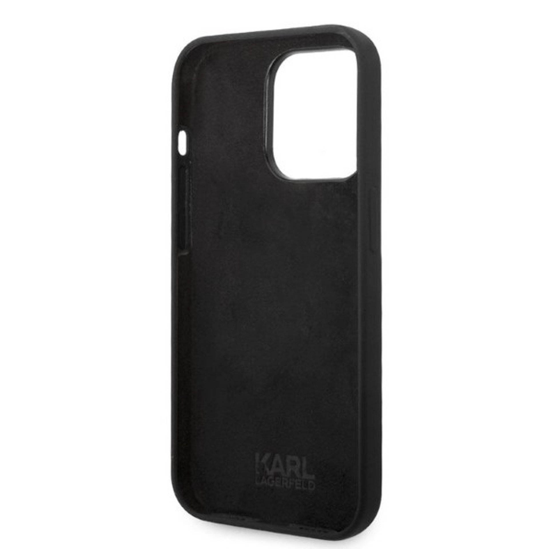 iPhone 14 Pro - Калъф Karl Lagerfeld Silicone (KLHCP14LSNIKBCK) - Ikonik