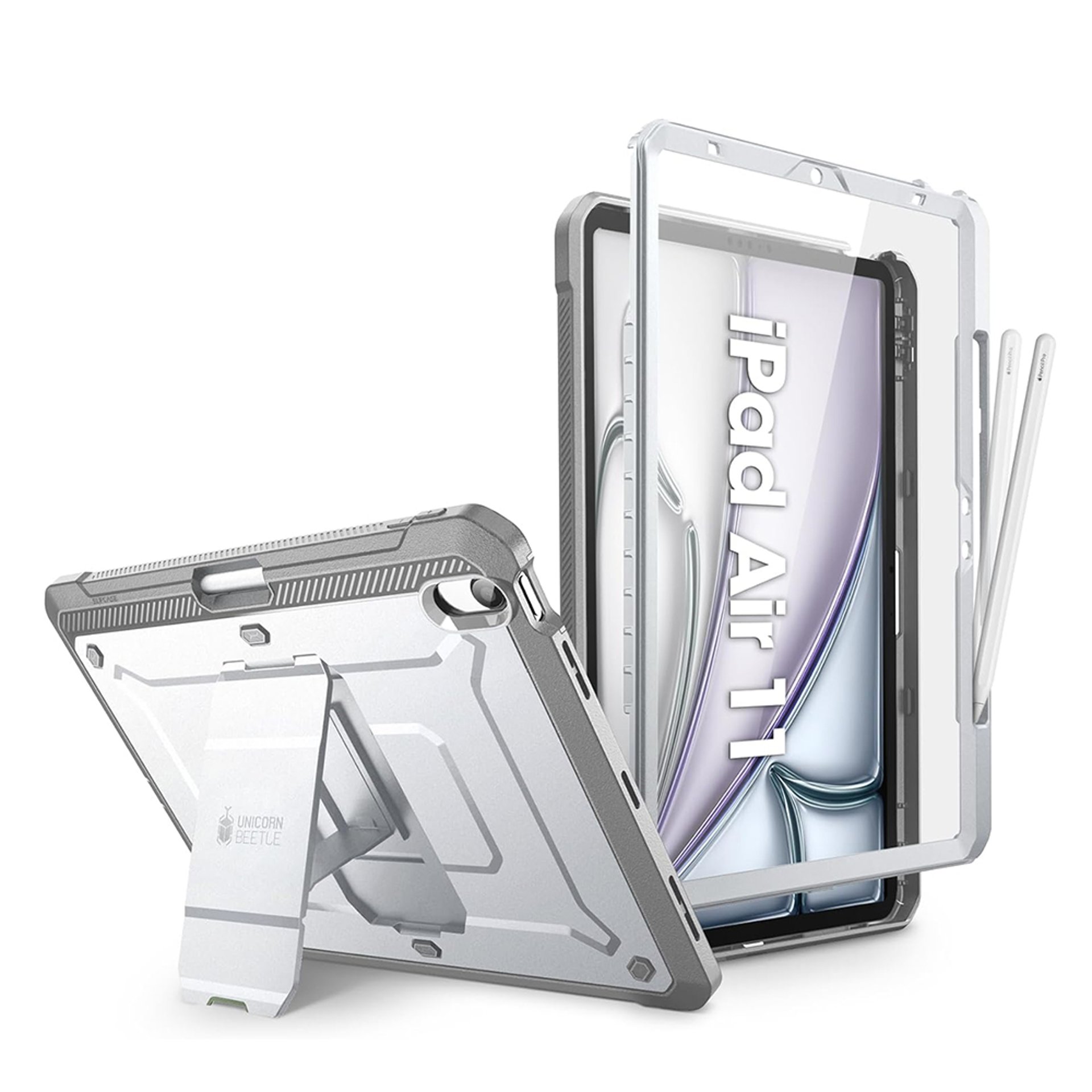 Supcase - Unicorn Beetle Pro - iPad Air 11 (2024) - Бял