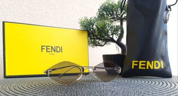 Слънчеви очила Fendi,Chrome Hearts
