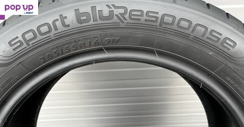 4бр Летни гуми 205/55/R16/Dunlop Sport Bluresponse /dot0216г/7.3 мм Грайпфер