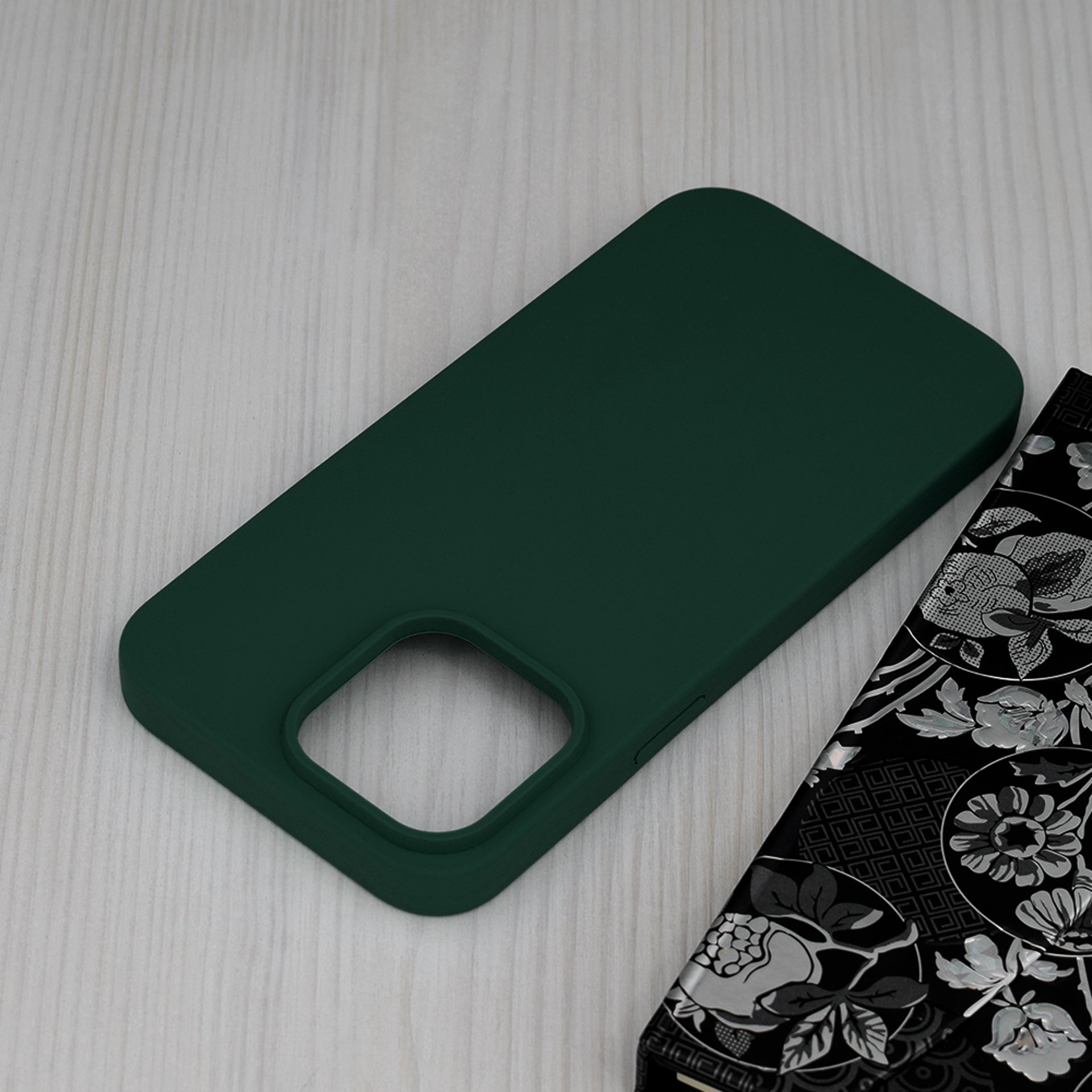 Techsuit - Soft Edge Silicone - iPhone 14 Pro Max - Dark Green