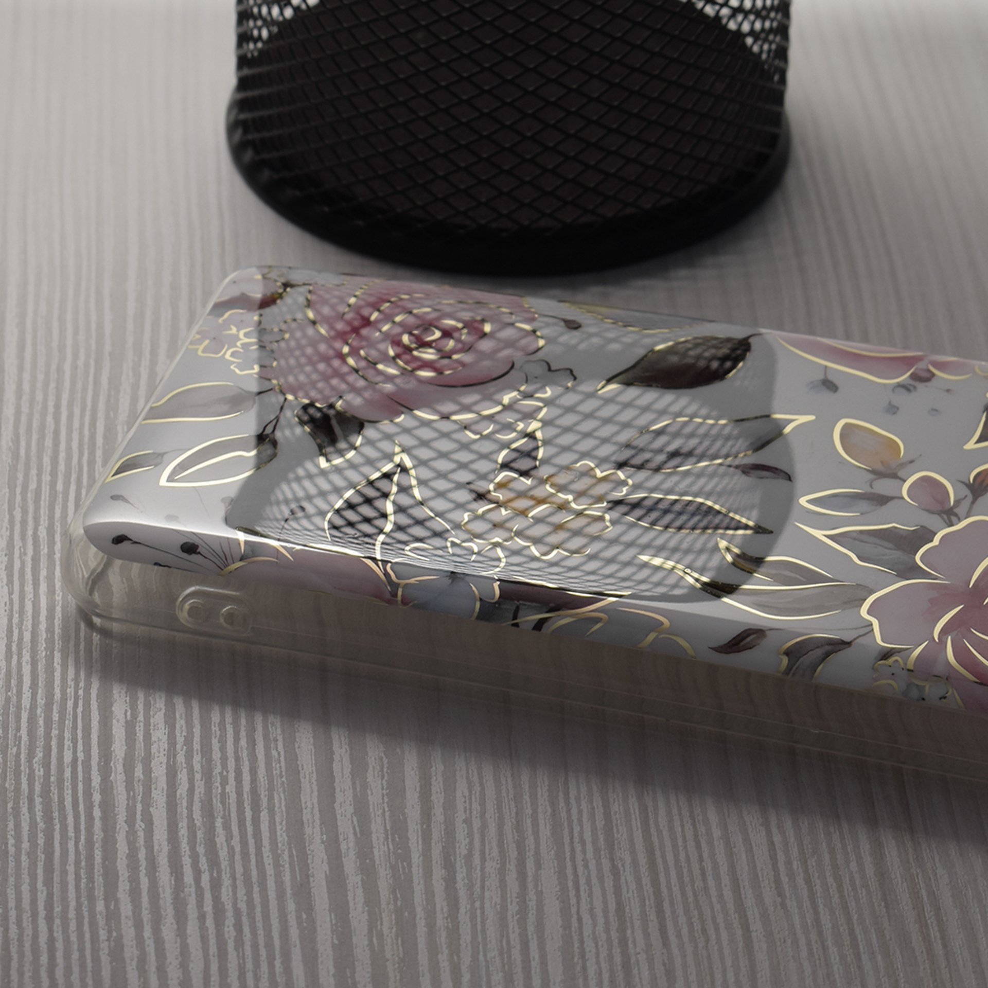 Techsuit - Marble Series - Samsung Galaxy S22 - Chloe White