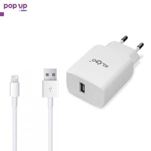 Зарядно, адаптер + кабел Type C или Apple Lightning Fast Charging