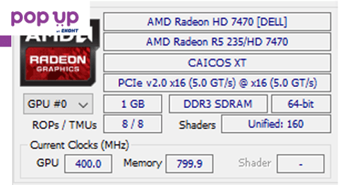 +Гаранция Видеокарта GPU видео карта AMD Radeon HD 7470 1ГБ 1GB