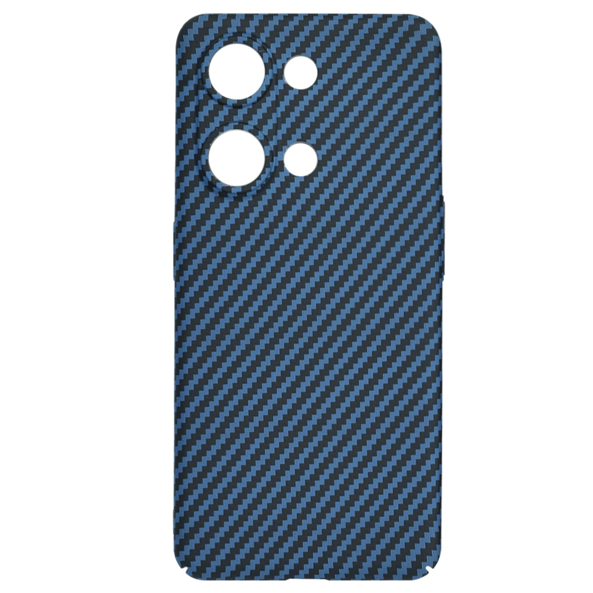 Кейс за OnePlus Nord 3 - Techsuit Carbonite FiberShell - Cyan