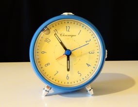 Chronique немски настолен часовник,будилник.