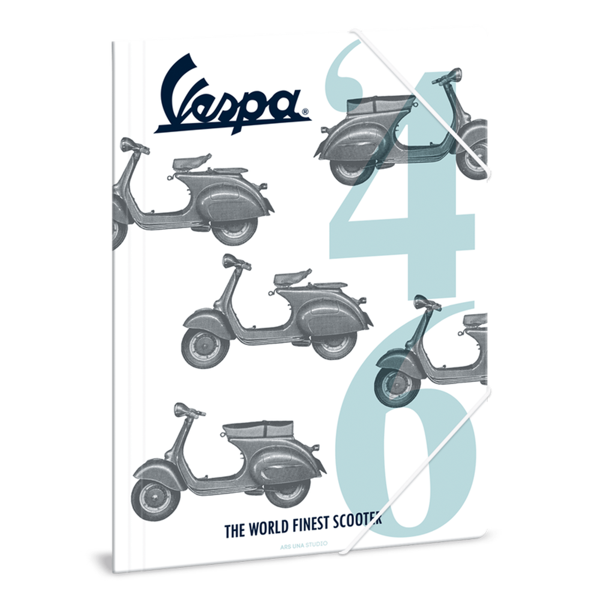 Папка с ластик А4 Vespa