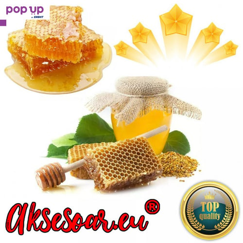 Продавам първокачествен полифлорен пчелен мед прополис и восък произведени в екологично чист район