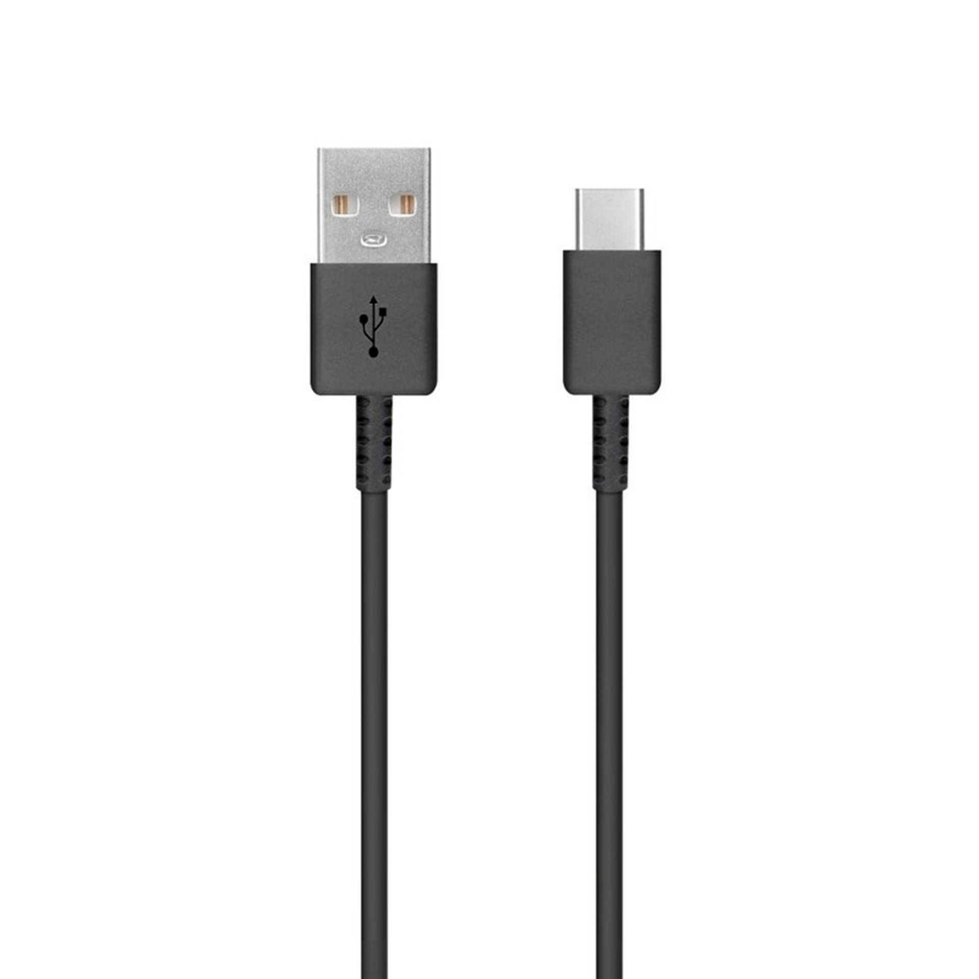 Дата кабел USB la Type-C, 2.1A, 480Mbps, 0.8m - Samsung (EP-DR140ABE) - Черен (Опаковка на едро)