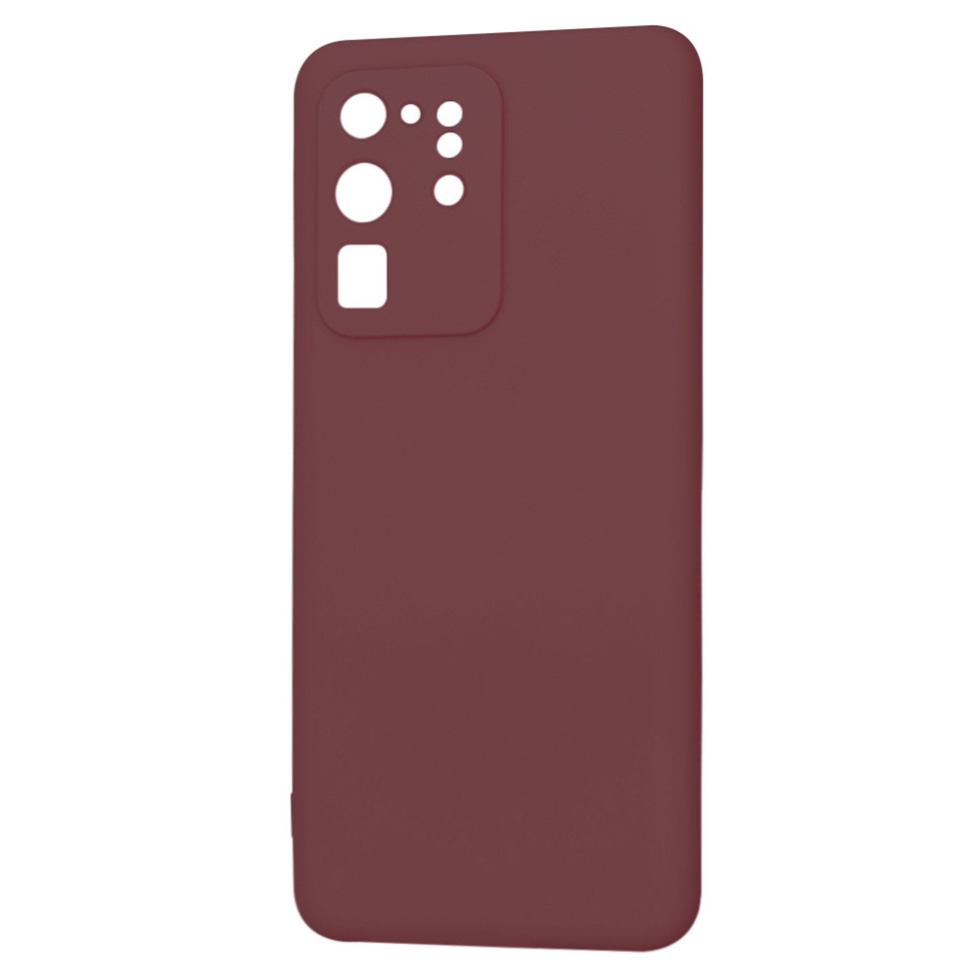 Калъф за Samsung Galaxy S20 Ultra 4G / S20 Ultra 5G - Techsuit SoftFlex - Plum Red