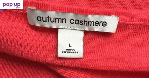 Autumn Cashmere розова плетена блуза с колан