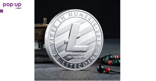 25 Лайткойн монета / 25 Litecoin ( LTC ) - Silver