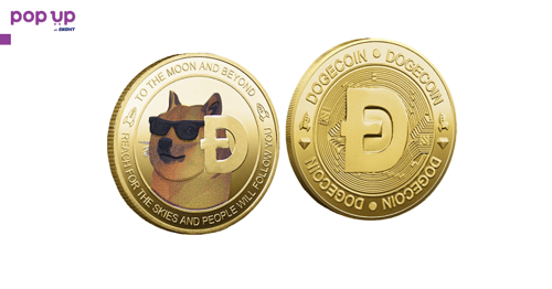Dogecoin to the moon and beyond ( DOGE ) - Gold