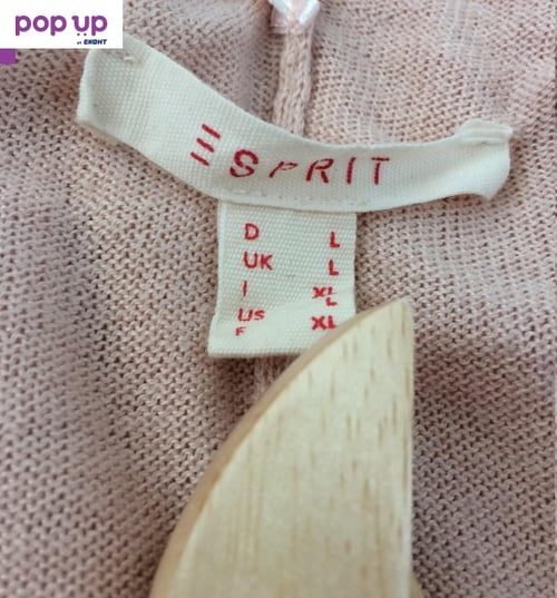 Esprit Дамска плетена жилетка тип наметало без закопчаване
