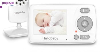 HelloBaby HB30 бебефон с камера и дисплей