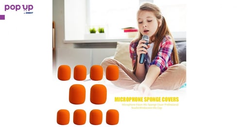 Ветробран за Микрофон / Sponge / - Оранжев