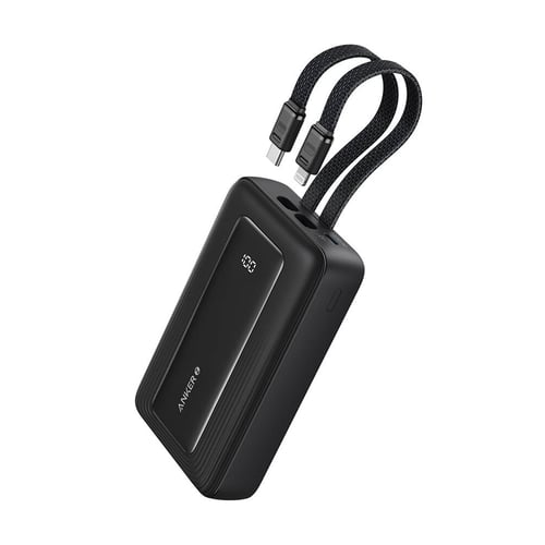 Baterie Externa 2x USB-C, Lightning, USB, 30W, 20000mAh - Anker - Черен