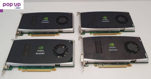 +Гаранция NVIDIA Quadro FX 1800 Видеокарта Куадро GPU видео карта