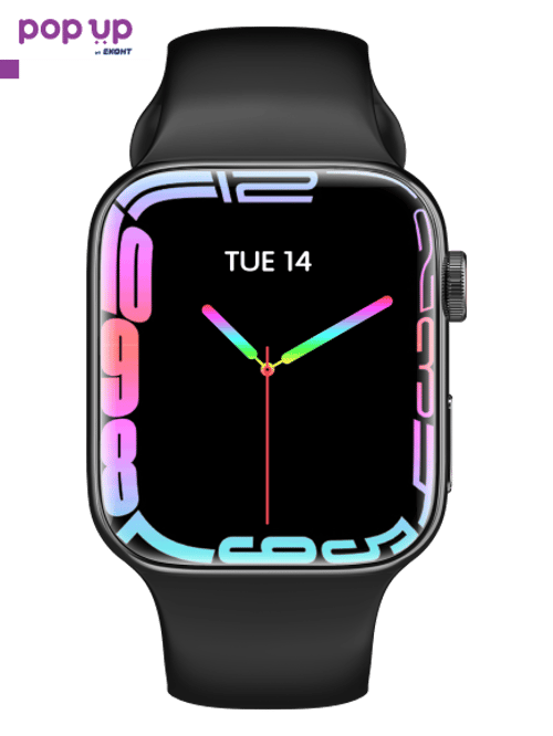 Смарт часовник T900 Pro MAX L, Спортна смарт фитнес гривна iWatch 8