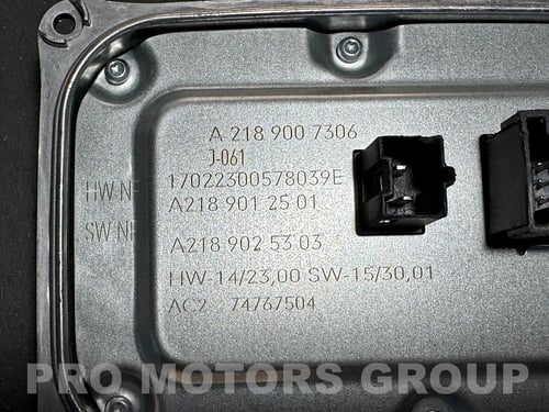 Модул светлини , Баласт, LED Control Module Mercedes W218 A2189007306