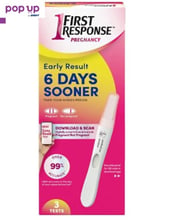 Ранен тест за бременност First Response - комплект от 3 теста
