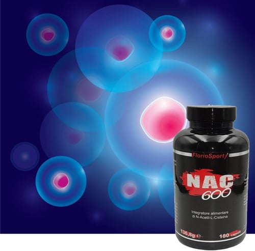 НАК 600 мг | N-Acetyl Cysteine от Florio Sport 180 таблетки
