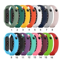 Силиконови каишки за гривна Xiaomi Mi Band 3,4,5,6,7,8 и 7 PRO