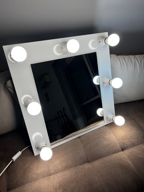 Светещо огледало за грим - 7 лампи