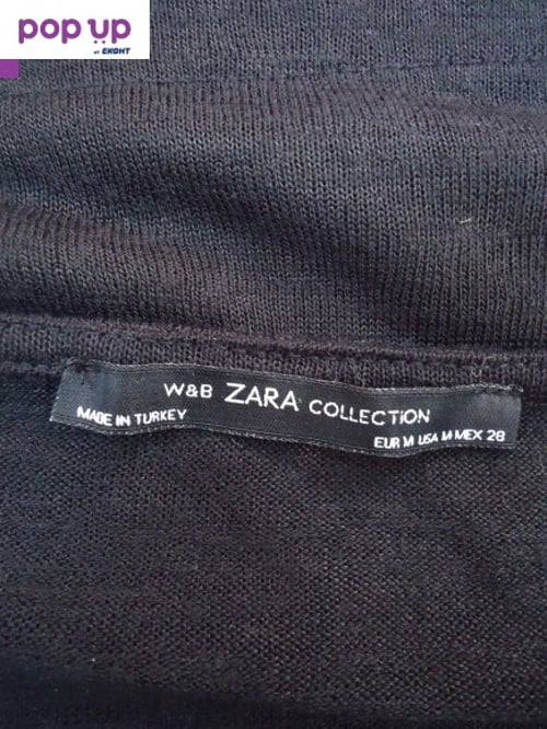 Zara Collection плетена блуза с прозрачни елементи
