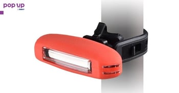 Задна USB светлина за велосипед ARL-201, червена