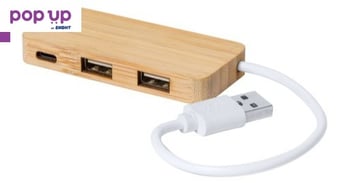 Бамбуков USB хъб