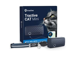 GPS тракер за котки и монитор за здраве от Tractive GPS CAT Mini