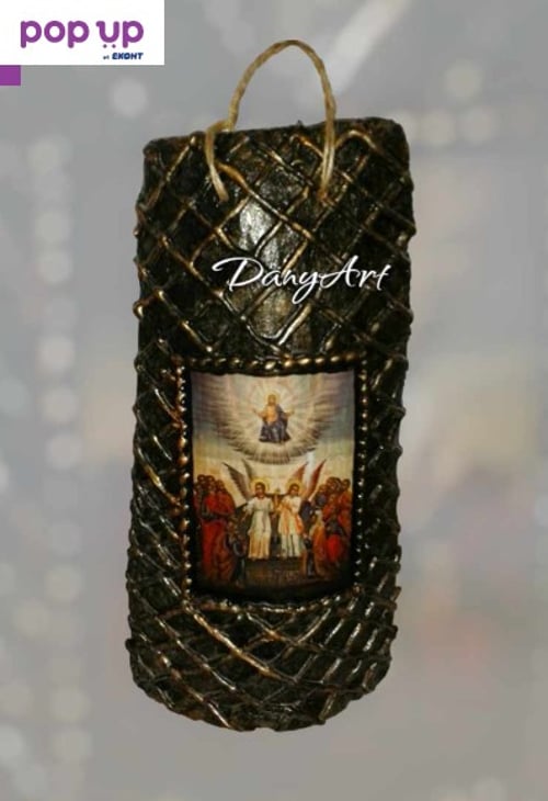 Икона върху керемида Възнесение Господне - Спасовден
