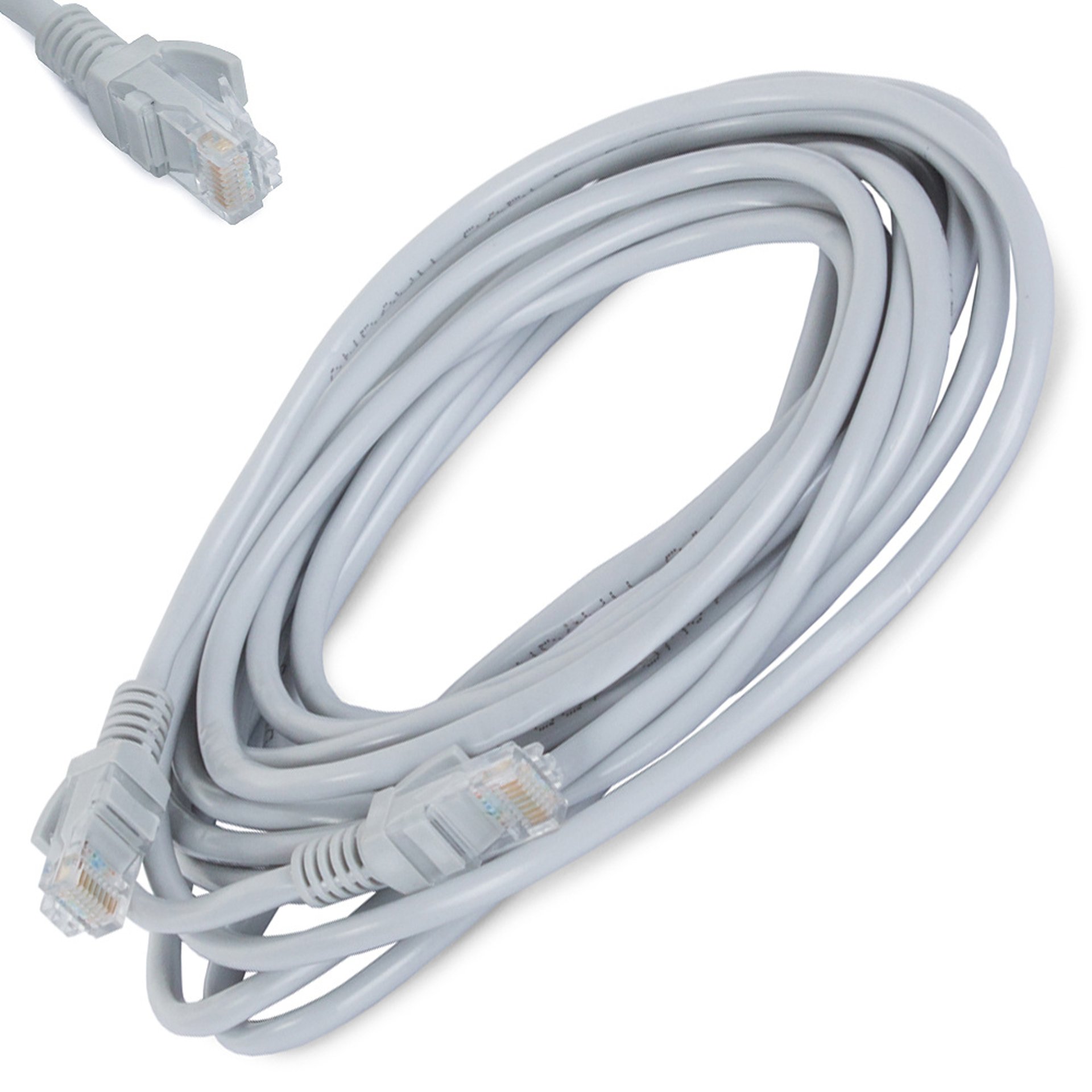 LAN мрежов кабел cat5e rj45 усукана двойка ethernet 5м