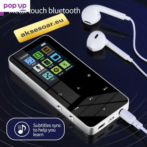 Портативен Bluetooth MP3 плеър с 32GB карта памет Player 1,8" LCD HD MP4