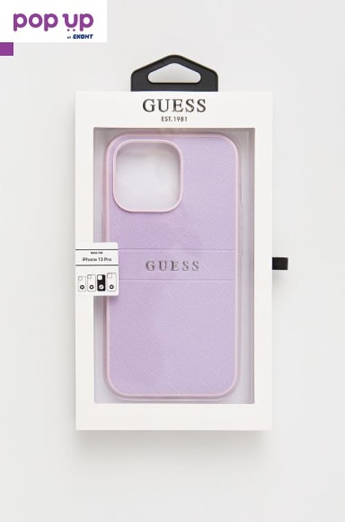 Гръб Guess Saffiano Stamp & Metal Logo за iPhone 13 Pro