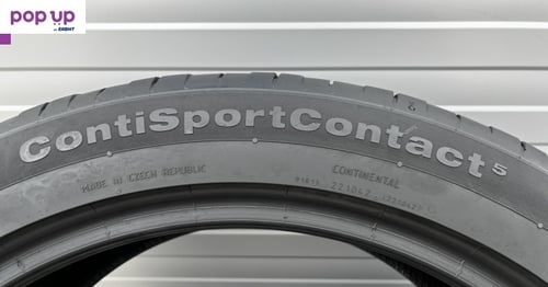 4бр Летни гуми 295/40/R22/Continental Conti Sport Contact/dot2117г/6.7мм Грайпфер