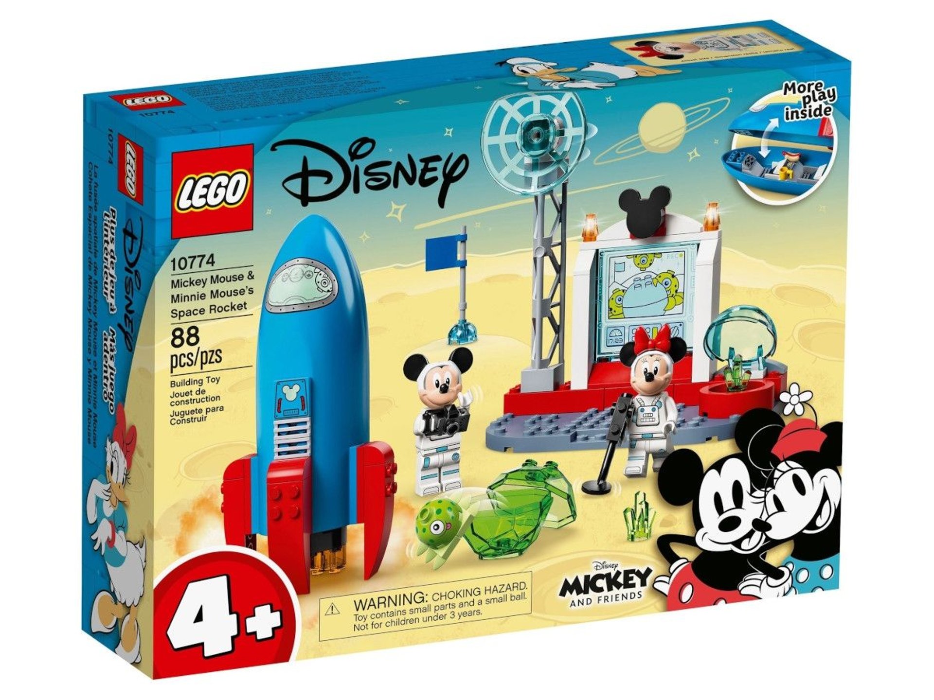 LEGO MICKEY AND FRIENDS - Mickey Mouse & Minnie Mouse's Space Rocket