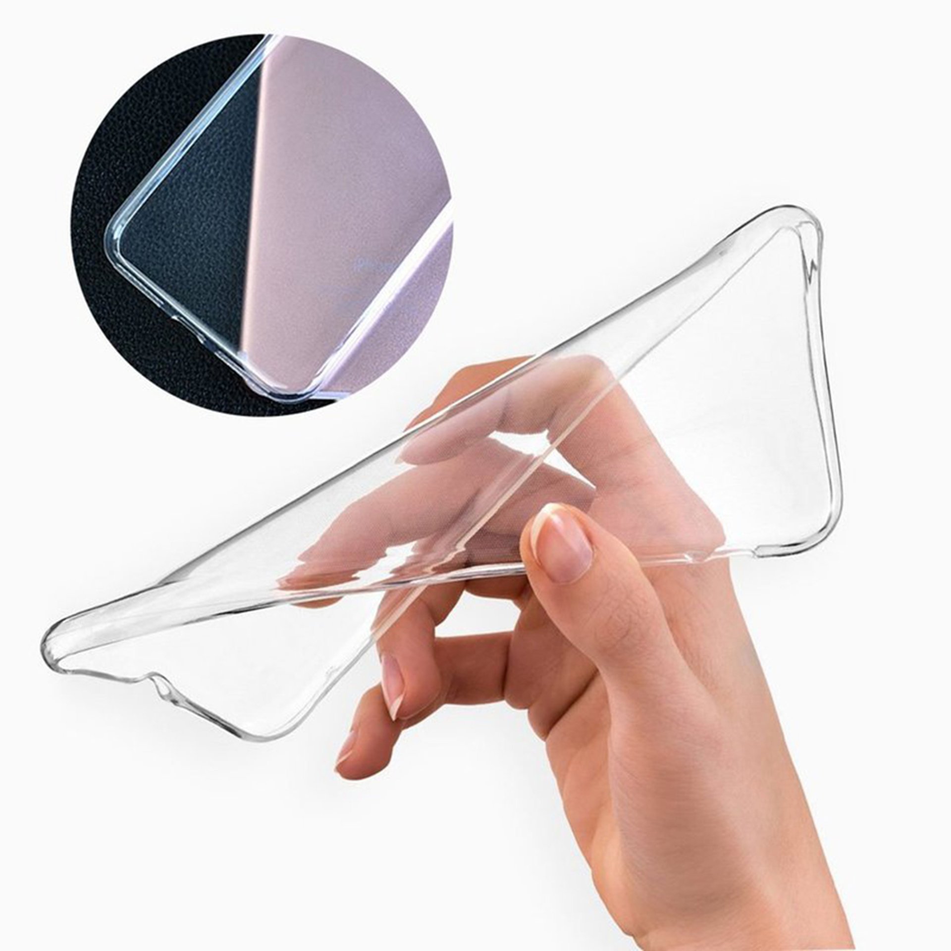 Кейс за Xiaomi 14 Ultra - Techsuit Clear Silicone - Transparent