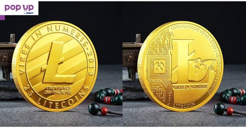 25 Лайткойн монета / 25 Litecoin ( LTC ) - Gold