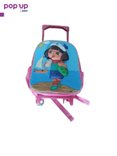 3Д Раничка за детска градина с колелца-Дора