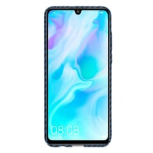 Калъф за Huawei P30 Lite / P30 Lite New Edition - Techsuit Carbonite FiberShell - Cyan