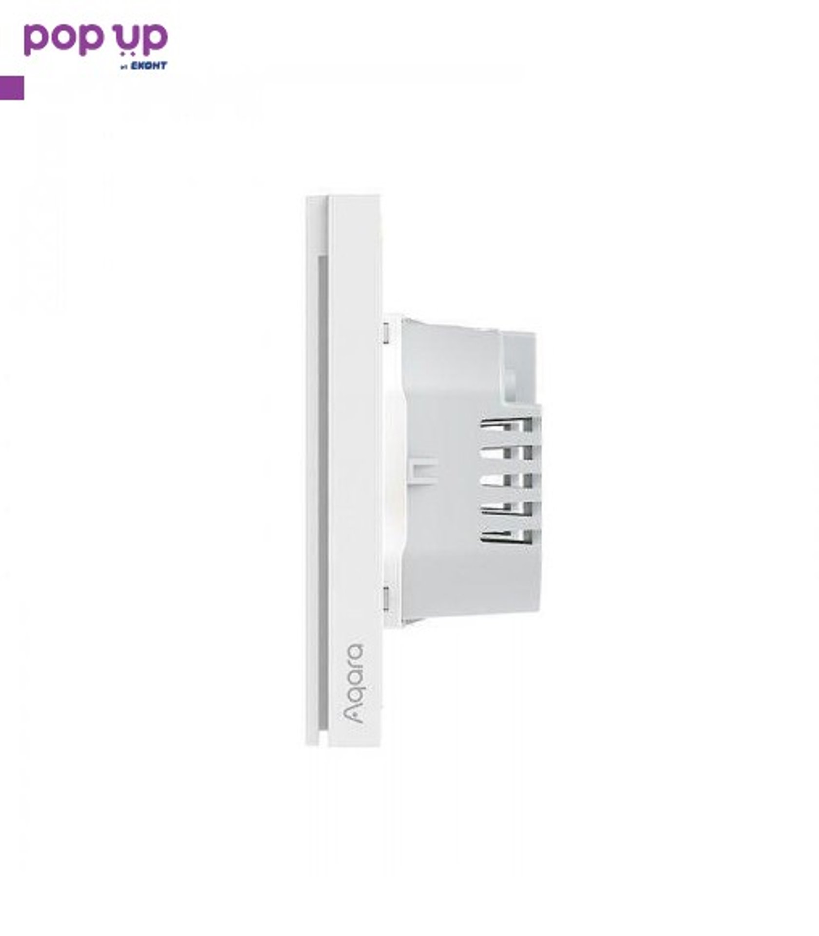 Смарт Ключ Aqara Smart Wall Switch H1 EU (With Neutral, Single Rocker)