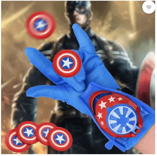 Ръкавица с изстрелвачка на Капитан Америка