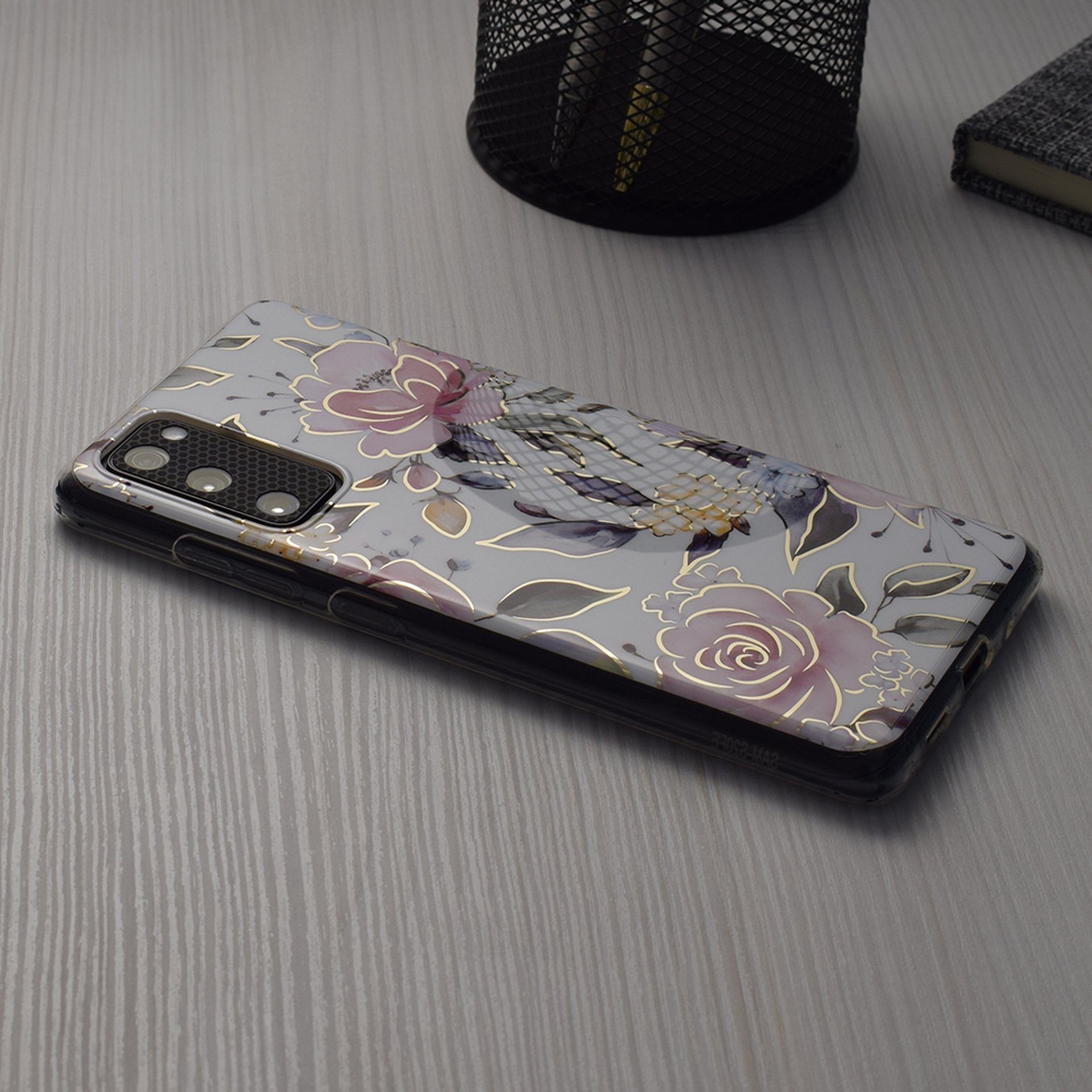 Techsuit - Marble Series - Samsung Galaxy S21 - Chloe White