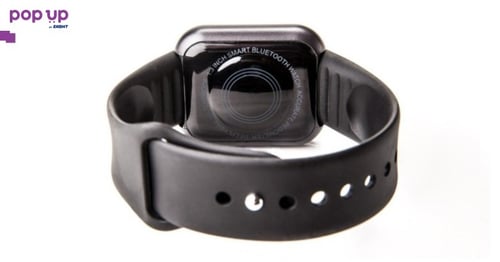 Смарт часовник (smartwatch) със силиконова каишка