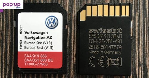 карта навигация ъпдейт VW Фолксваген Volkswagen SdCard map update NAVI VW