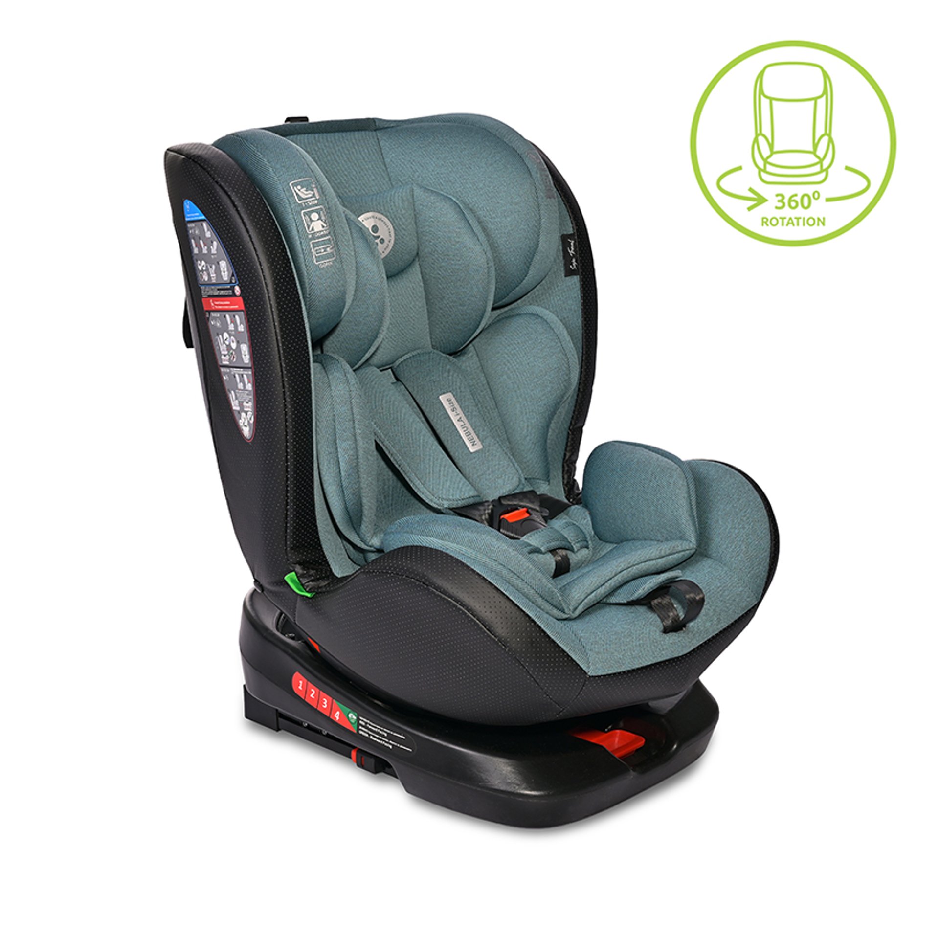 СТОЛ ЗА КОЛА NEBULA i-Size 360 ISOFIX 40-150 ARCTI