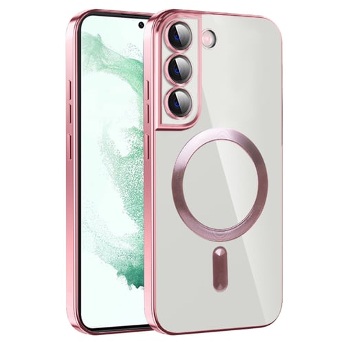 Калъф за Samsung Galaxy S21 FE 5G - Techsuit Luxury Crystal MagSafe - Pink